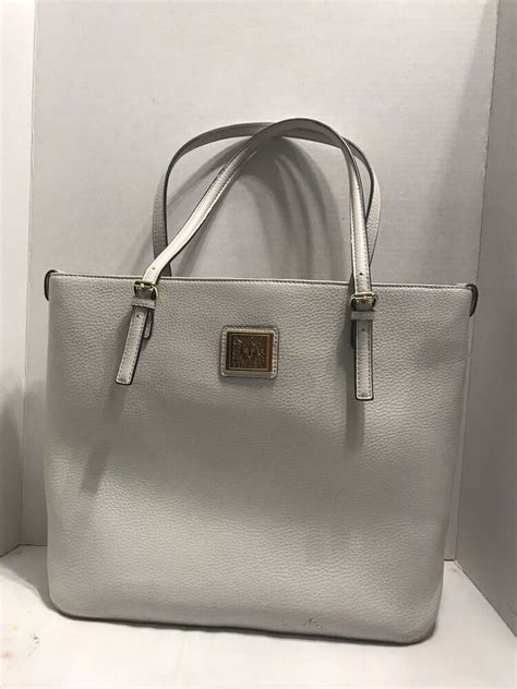 anne klein white handbags|anne klein tote bag shoulder.